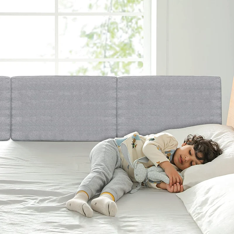 YUENFONG Bettgitter Bettschutzgitter 60cm Rausfallschutz für Kinder Höhenverstellbar Kinderbettgitte