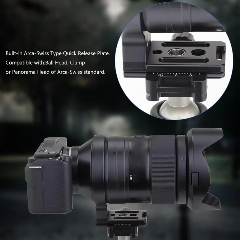 Haoge LMR-SM140 Objektivstativfuss für Sigma 100–400 mm f/5–6,3 DG OS HSM Zeitgenössisches Objektiv