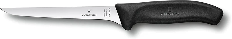 Victorinox Fibrox Kochmesser, Ausbeinmesser, Extra Scharfe Klinge, Rostfreier Stahl, Spülmaschinenge