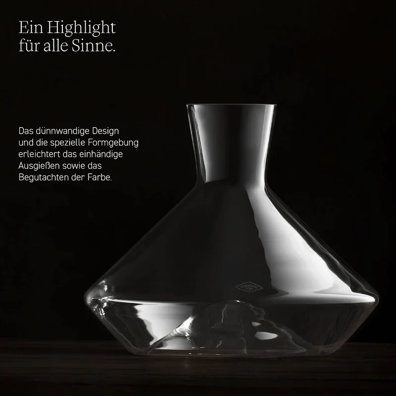 Josephine Dekanter - Brillant | mundgeblasen | designed by Kurt Josef Zalto Transparent