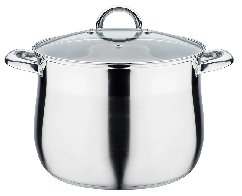 GSW 989862 Jumbotopf 26cm, Rostfreier Stahl, 11 liters