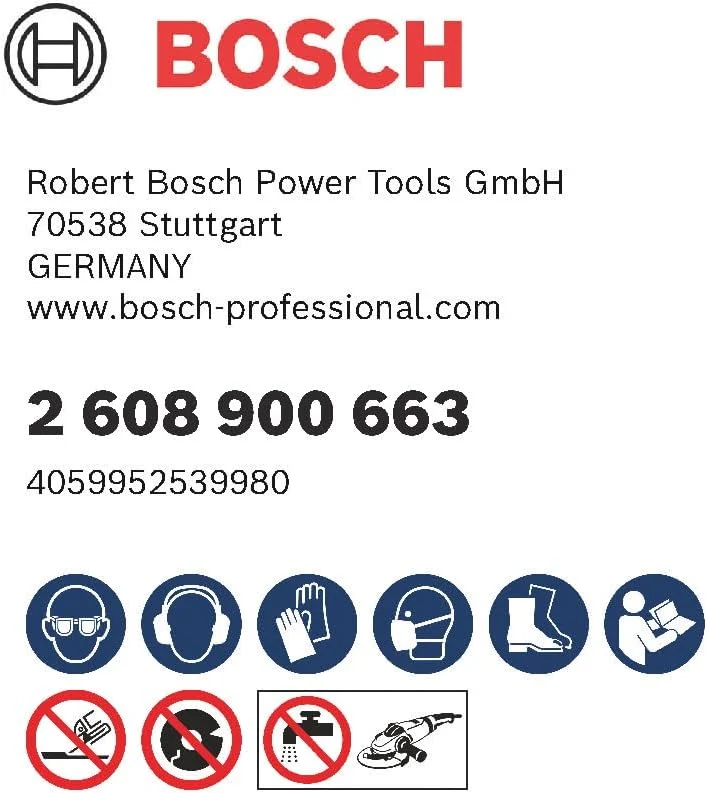 Bosch Professional 1x Expert MultiMaterial Diamanttrennscheiben (für Beton, Ø 230 mm, Zubehör Grosse