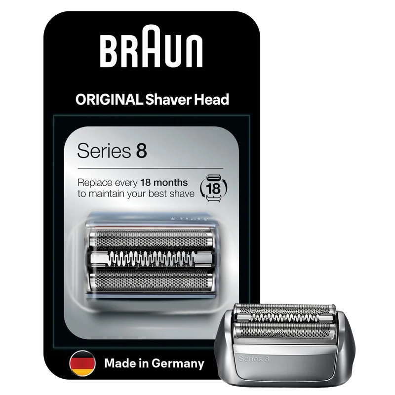 Braun Series 8 Scherkopf, Elektrorasierer, Ersatzscherteil kompatibel mit Rasierer Herren Series 8,
