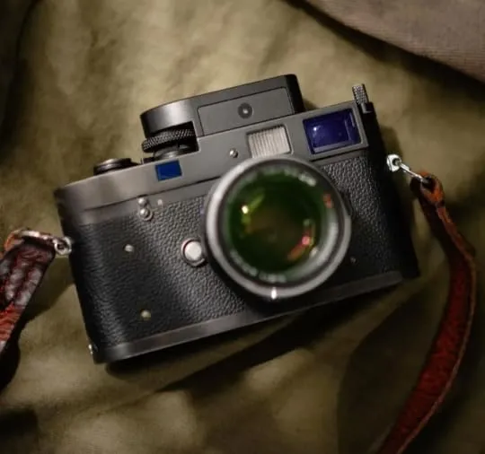 KEKS M-eter Chrome Schwarz by antonKUNZE Belichtungsmesser für Leica M Kameras