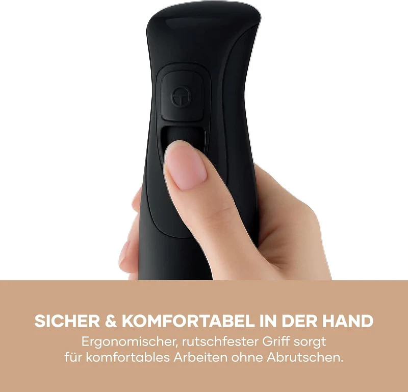 Severin Stabmixer inkl. 700ml Mix- & Messbecher, zum Pürieren und Zerkleinern, Mixstab, abnehmbarer