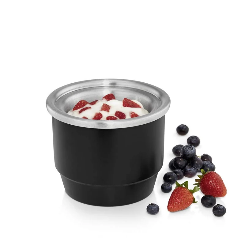 WMF Küchenminis Gefrierbehälter mit Deckel für Eismaschine 3-in-1 für Frozen Yoghurt, Sorbet und Eis