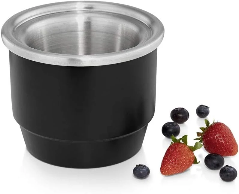 WMF Küchenminis Gefrierbehälter mit Deckel für Eismaschine 3-in-1 für Frozen Yoghurt, Sorbet und Eis