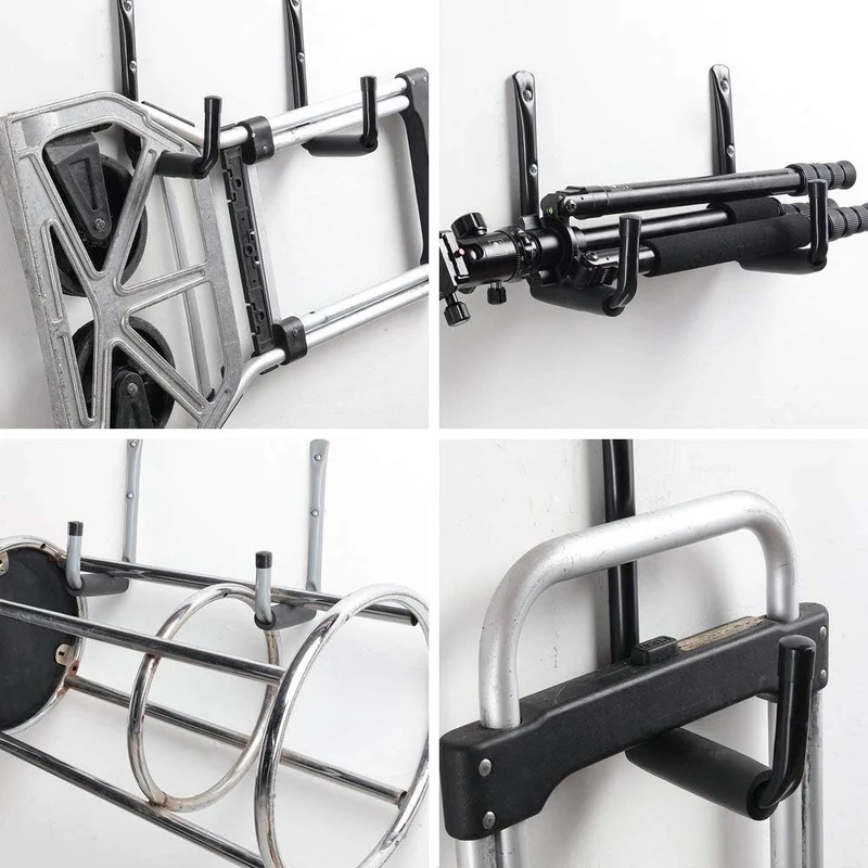 Garage Schwerlast Wandhaken, Leiter Haken aus Festem Metall Storage Hanger Organizer für Kajaks Leit