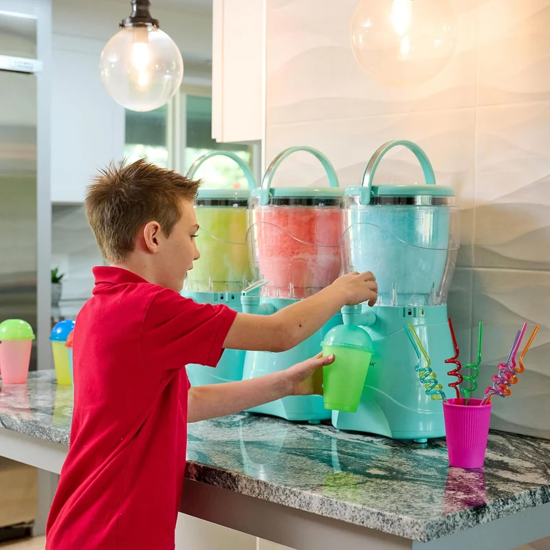 Nostalgia Gefrorene Getränkemaschine und Margarita-Maschine für Zuhause - 3,7 L, Slushy-Maschine mit