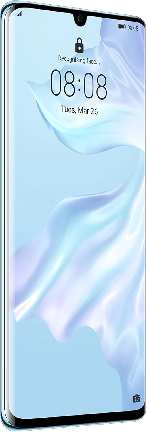 Huawei P30 Pro 128GB Handy, Hellblau/Lavendel, Breathing Crystal, Android 9.0