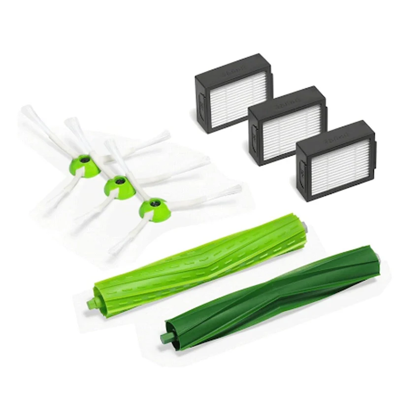iRobot Original Zubehör: Wartungsset für e-, i-, j- Serie, bestehend aus Filter, Gummi- und Ecken- &
