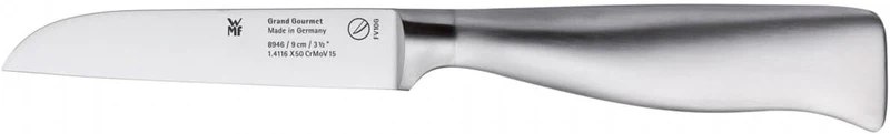 WMF Grand Gourmet Messerblock mit Messerset 5teilig Made in Germany, 4 Messer geschmiedet, Edelstahl