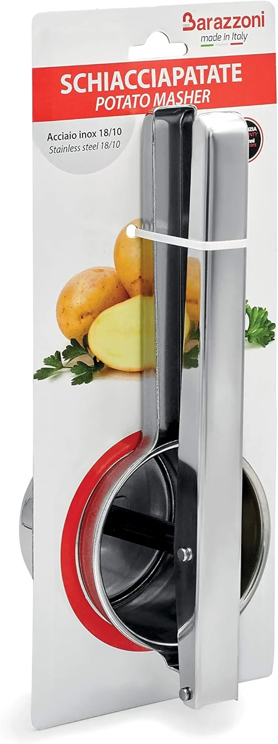 Barazzoni 802065100 Kartoffelpresse aus Edelstahl, 18/10