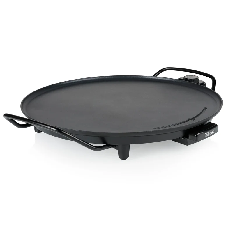 Tristar BP-2787 Grillplatte – Ø 40 cm – 4 Personen – 2000 W – Schwarz