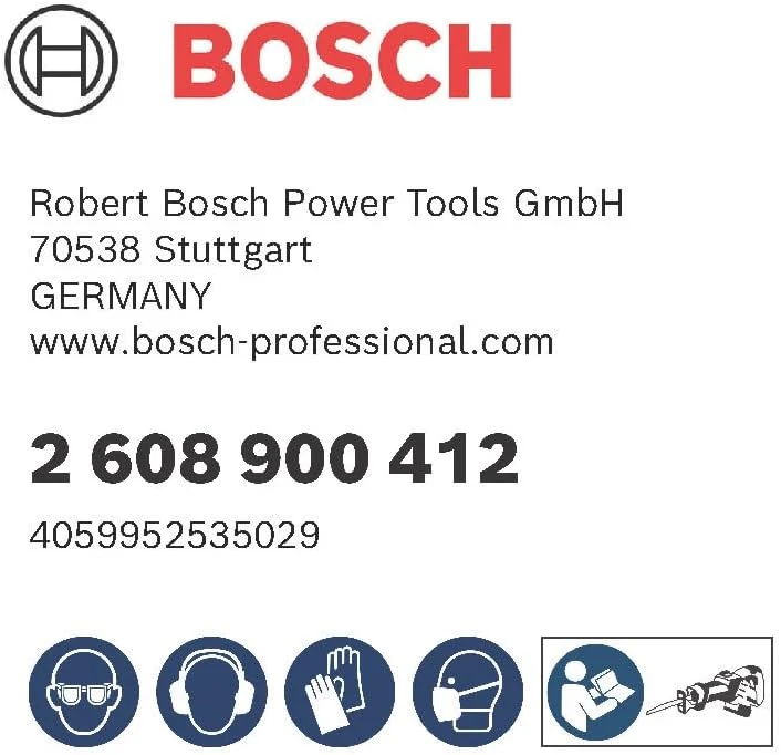 Bosch Professional 10x Expert ‘Aerated Concrete’ S 1241 HM Säbelsägeblatt (für Porenbeton, Länge 300