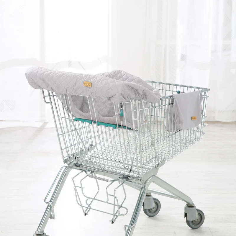 roba Einkaufswagenschutz 'roba Style' inkl. Tragerucksack - Gepolsterter Schutzbezug für Babys & Kle