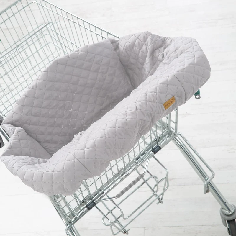 roba Einkaufswagenschutz 'roba Style' inkl. Tragerucksack - Gepolsterter Schutzbezug für Babys & Kle