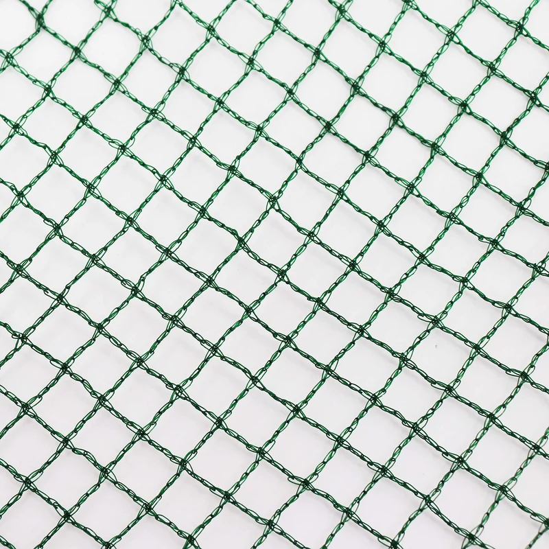 Aquagart® Teichnetz, 27m x 10m, dunkelgrün, beonders engmaschig: Maschenweite 12mm x 12mm, Laubnetz,