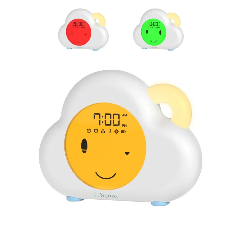Numsy Sleep Trainer Lou – Baby Sleep Trainer with Soothing Sounds, Night Light & Child Lock – Helps