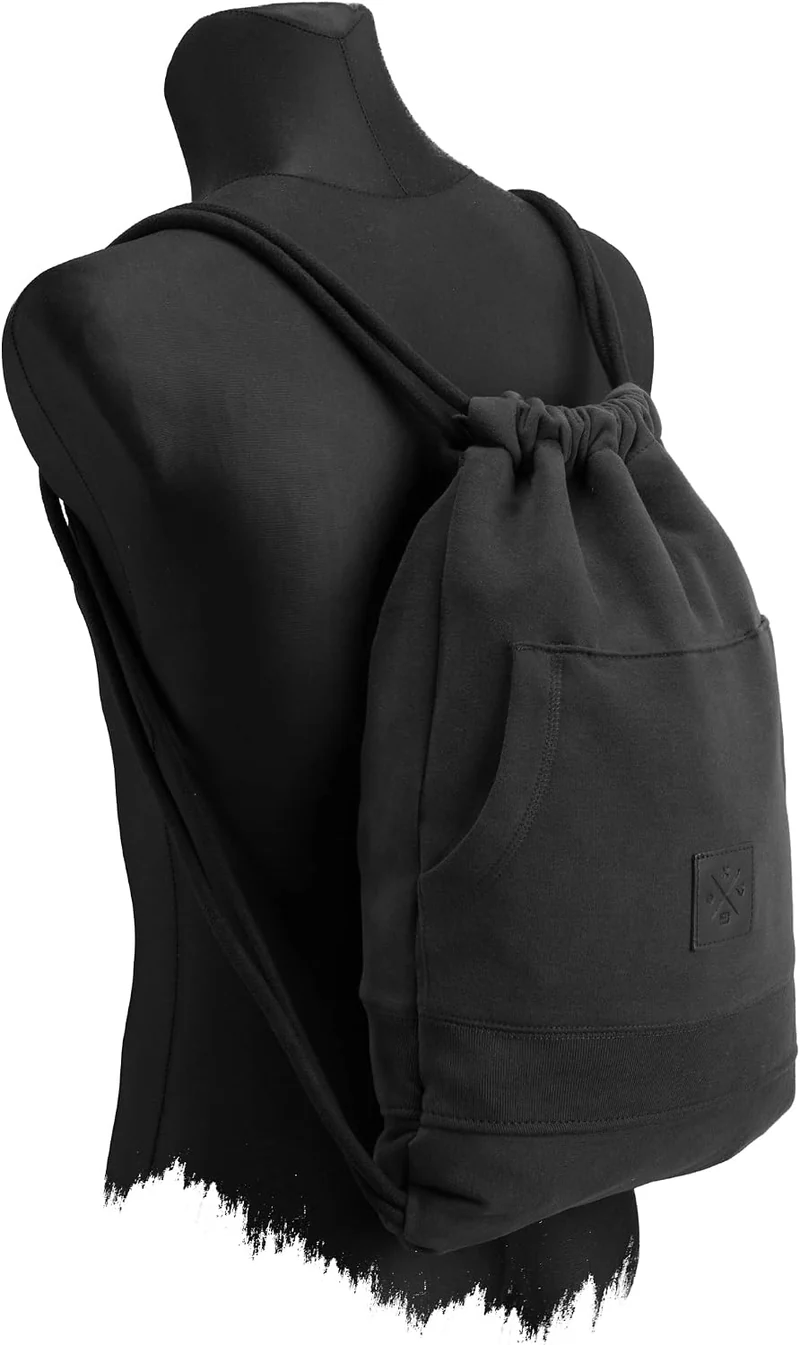 Manufaktur13 Hoodie Sports Bag - Gym Bag mit Pullover Bauchtasche, Turnbeutel (Eingriff), Sportbeute