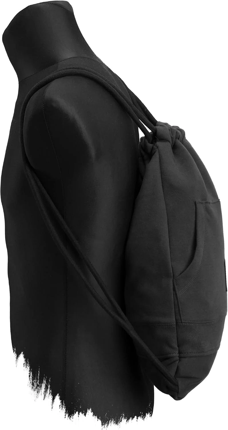 Manufaktur13 Hoodie Sports Bag - Gym Bag mit Pullover Bauchtasche, Turnbeutel (Eingriff), Sportbeute