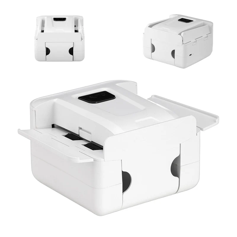 Shuffle-Maschine Automatisch Elektrisch Leise Wiederaufladbar Weiss, Weiss