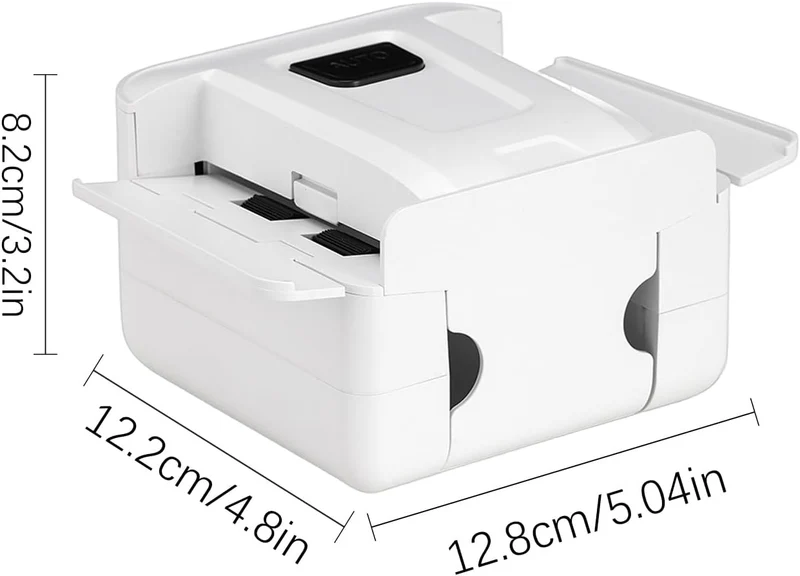 Shuffle-Maschine Automatisch Elektrisch Leise Wiederaufladbar Weiss, Weiss