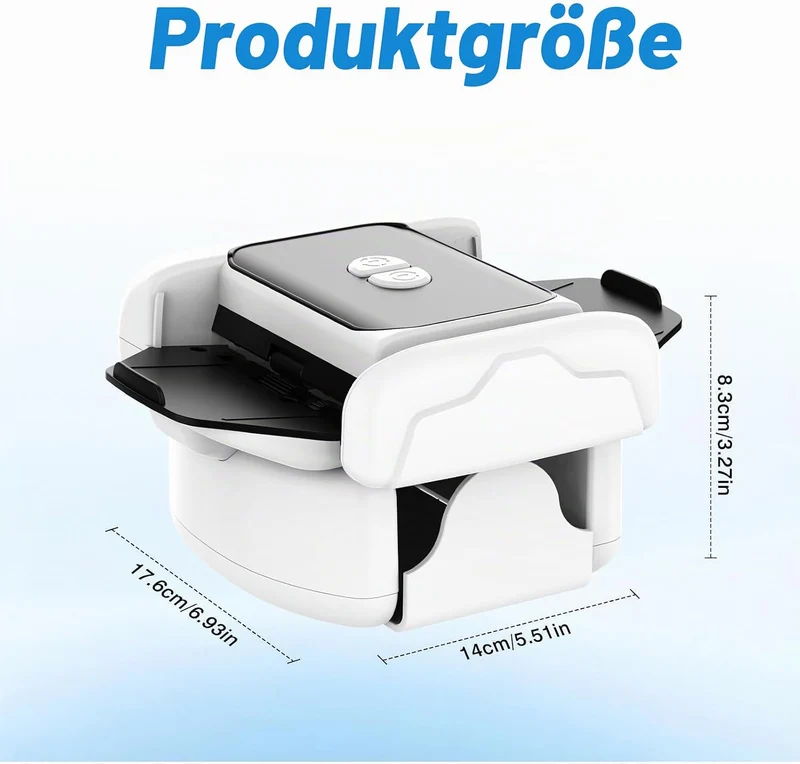 Automatischer Kartenmischer, Kartenmischmaschine Elektrisch mit 3000mAh wiederaufladbarer eingebaute