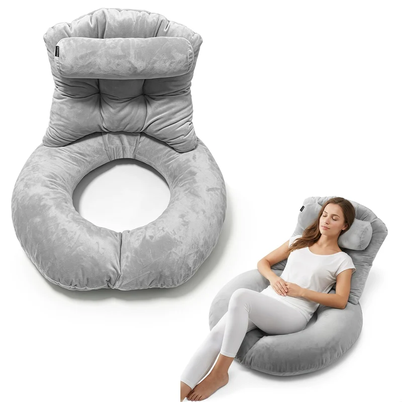 Bettkeilkissen für Bett&Sofa–Nach Operation, Sodbrennen&Schlafen