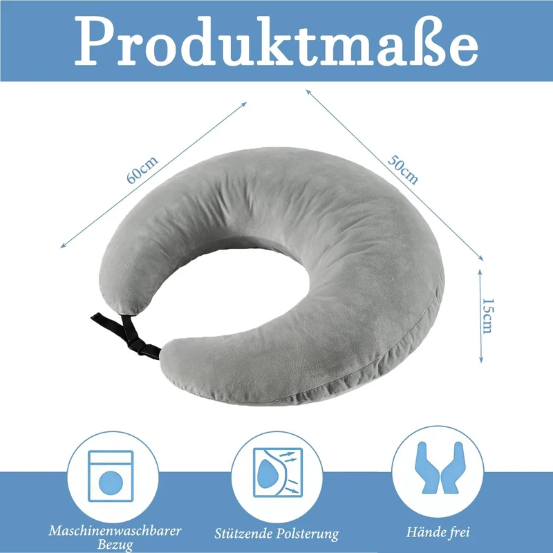 Strickkissen zur Unterstützung, Häkelkissen Stützkissen, Ergonomisches Gaming Kissen, Reading Pillow