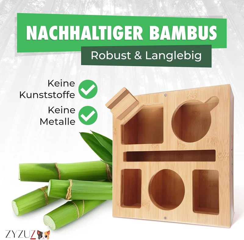 Couchbar Snackbox Sofatablett inkl. Geschenkbox – Kompaktes Couch Bar Snackbar Butler aus hochwertig