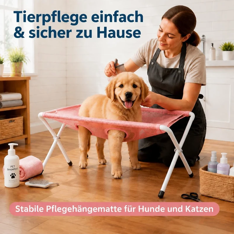 Generisch Duschhilfe Für Hunde Hundewaschtisch Duschgestell Hundebadewanne 02 Khaki Einheitsgrösse,