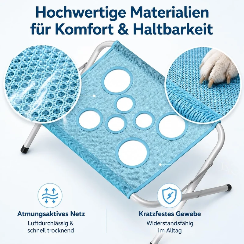 Generisch Duschhilfe Für Hunde Hundewaschtisch Duschgestell Hundebadewanne 02 Khaki Einheitsgrösse,