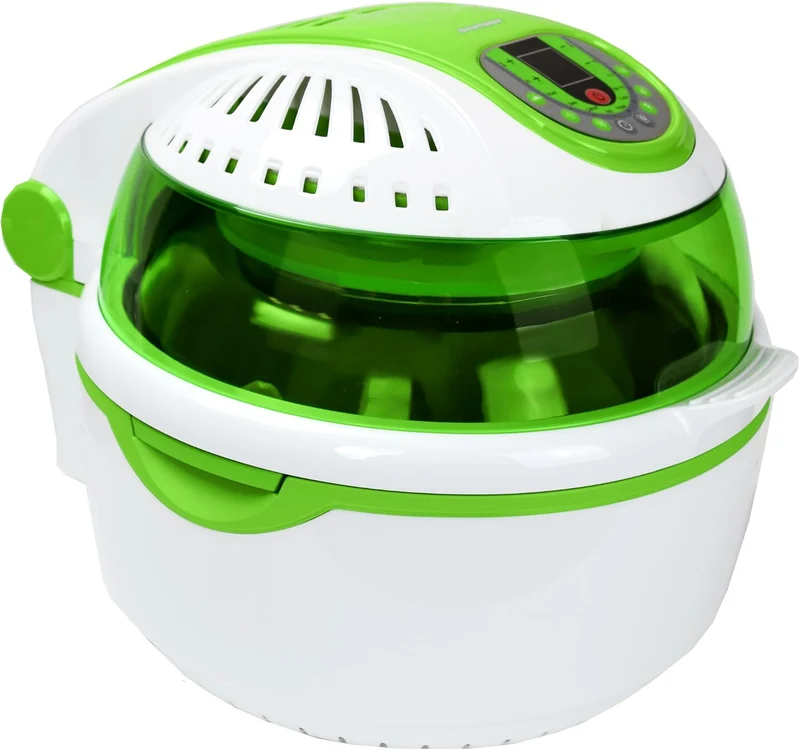 Syntrox Germany Turbo-Heissluftfritteuse Heissluftgarer Fritteuse Air-fryer mit LED-Display, 10 Lite