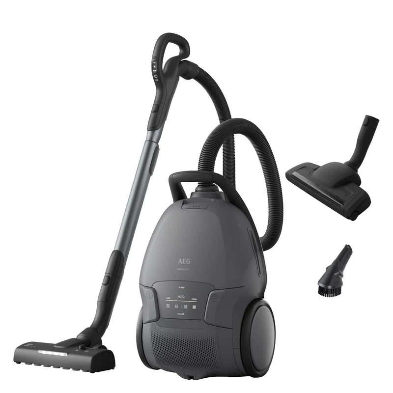 AEG Animal 8000 Staubsauger mit Beutel, Testsieger der Stiftung Warentest, hohe Saugleistung, Auto-M
