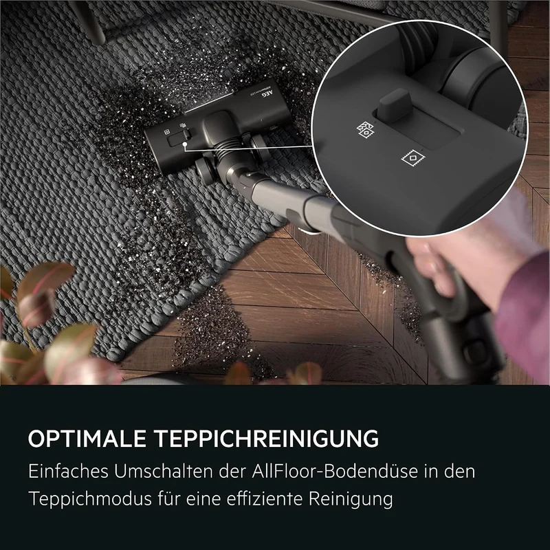 AEG Animal 8000 Staubsauger mit Beutel, Testsieger der Stiftung Warentest, hohe Saugleistung, Auto-M