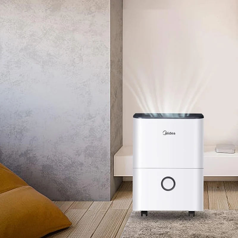 Midea Luftentfeuchter, 20L/24h, Raumgrösse ca.100m³(40m²), DF-20DEN7-WF, APP-fähig, 24H Timer, Wasse