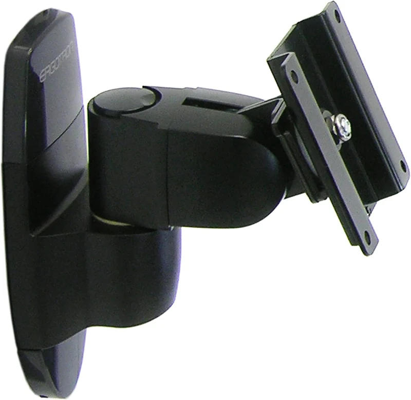 ERGOTRON Serie 200 Wandmontagegelenk schwarz neigen schwenken oder drehen bis 68,6cm 27Zoll max.11,3
