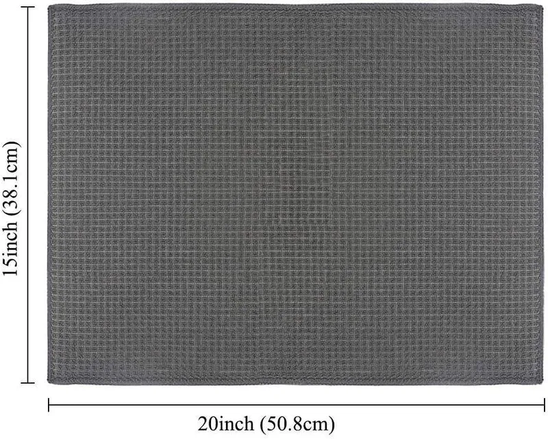 Abtropfmatte aus Mikrofaser, schnell trocknende Abtropfmatte für Küche, Arbeitsplatte, Tischzubehör,
