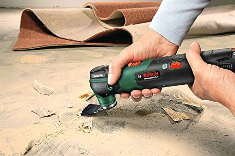 Bosch Akku Multifunktionswerkzeug UniversalMulti 12 (1 Akku, 12 Volt System, im Koffer) Set | 1
