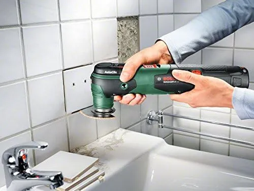 Bosch Akku Multifunktionswerkzeug UniversalMulti 12 (1 Akku, 12 Volt System, im Koffer) Set | 1