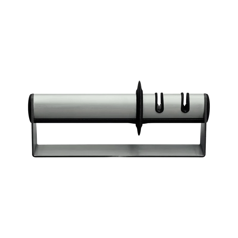 ZWILLING TWINSHARP Duo Handmesserschärfer, Edelstahl, 24,1 cm Edelstahl Messerschärfer, Edelstahl Me