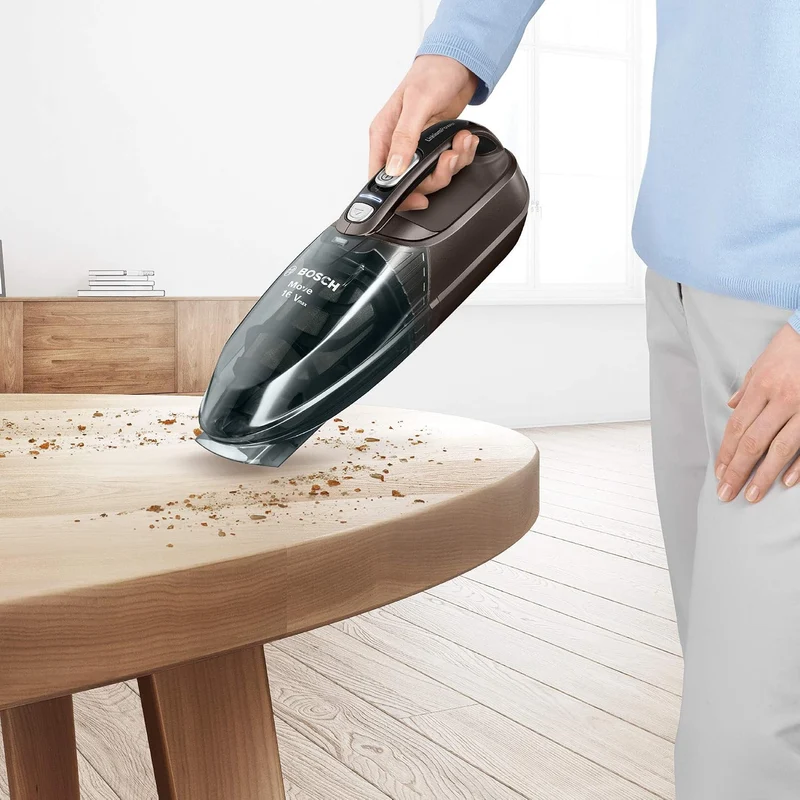 Bosch Handstaubsauger Move Lithium 16V max BHN16L, Akku-Staubsauger, ideal für Polster und Auto, beu