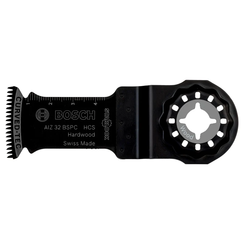 Bosch Professional 10x HCS Tauchsägeblatt AIZ 32 BSPC (für Hartholz, 50 x 32 mm, Zubehör Multifunkti
