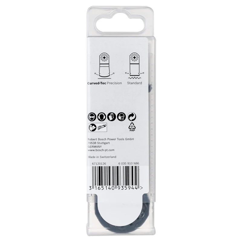 Bosch Professional 10x HCS Tauchsägeblatt AIZ 32 BSPC (für Hartholz, 50 x 32 mm, Zubehör Multifunkti