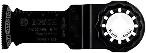 Bosch Professional 10x Tauchsägeblatt AIZ 32 APB (für Holz und Metall, 50 x 32 mm, Zubehör Multifunk