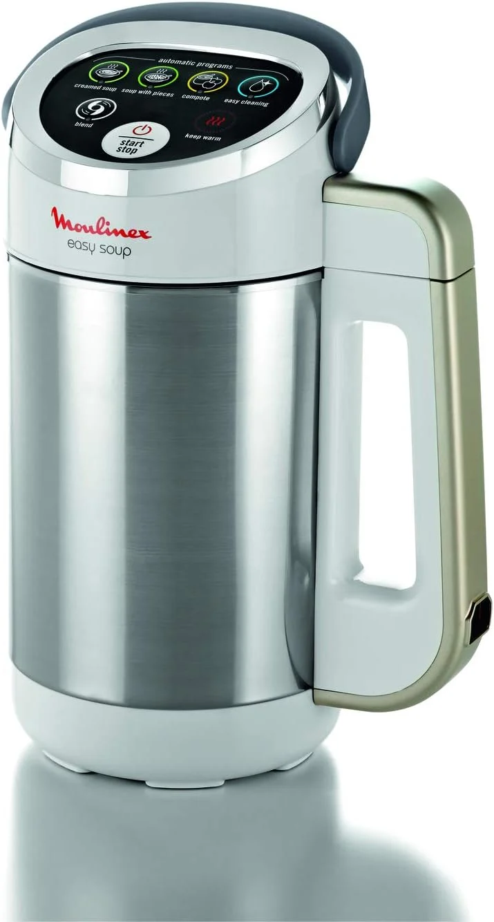 Moulinex Easy Soup Standmixer mit 5 automatischen Programmen, doppelwandig, Fassungsvermögen 1,2 l,