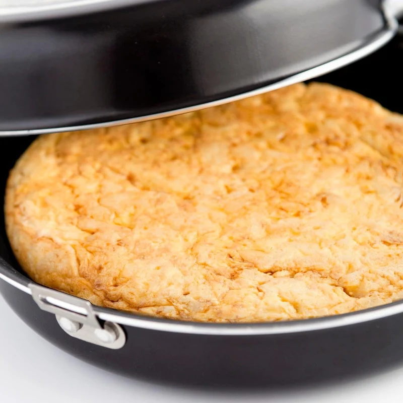 Quid Gastro Fun Doppelpfanne für Tortilla, 26 cm centimeters, centimeters