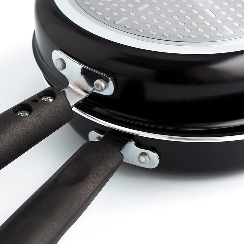 Quid Gastro Fun-Omelette Pfanne, Aluminium, schwarz, 24 cm 43x25x9 cm, 43x25x9 cm