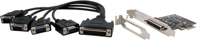 EX-46024 4S Seriell RS-232 PCIe Karte